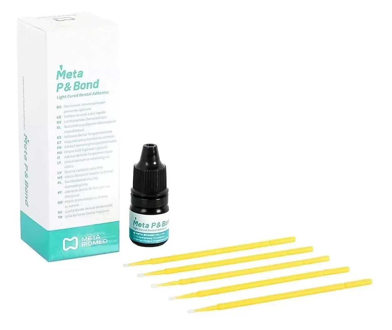 Dental Primer & Bonding Agent 5th Generation Meta Biomed P & Bond (Free Ship)