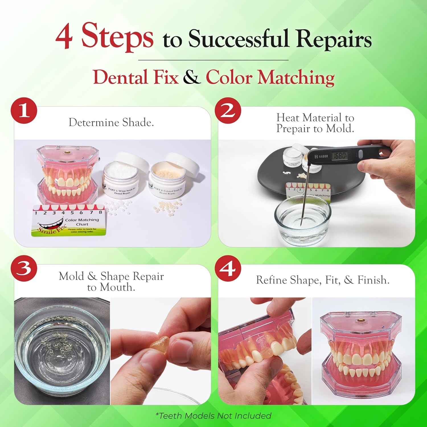 Standard Dental Repair Kit – Economical Solution for Missing & Damaged Teeth