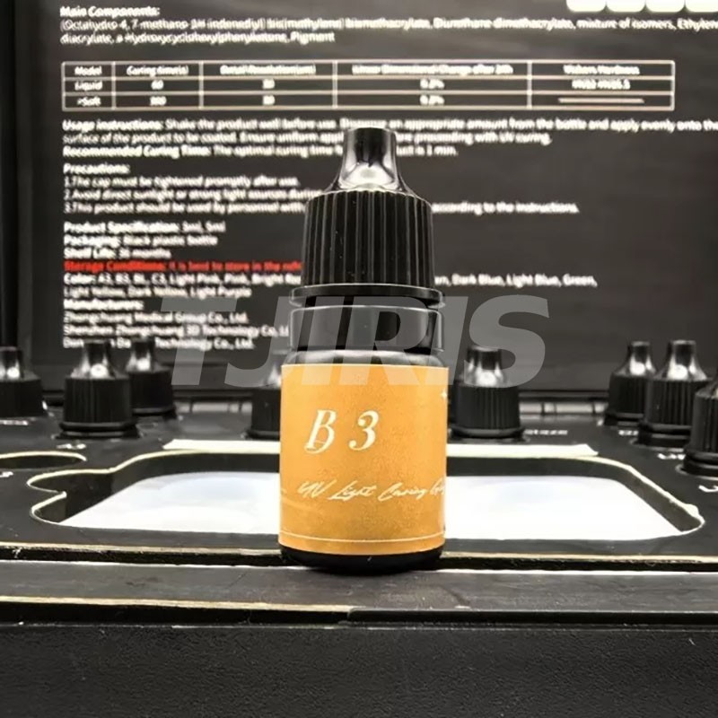 Dental Light Curing Stain Liquid Dentine Shade for Composite and Acrylic 3ml