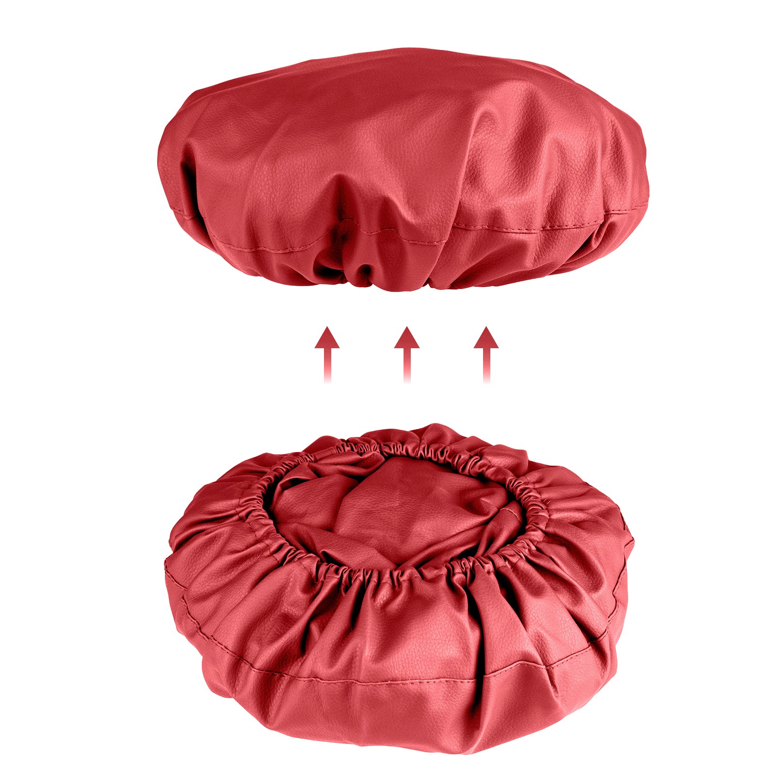4Pcs/Set Dental Chair Seat Cover PU Leather Elastic Waterproof Protective Case