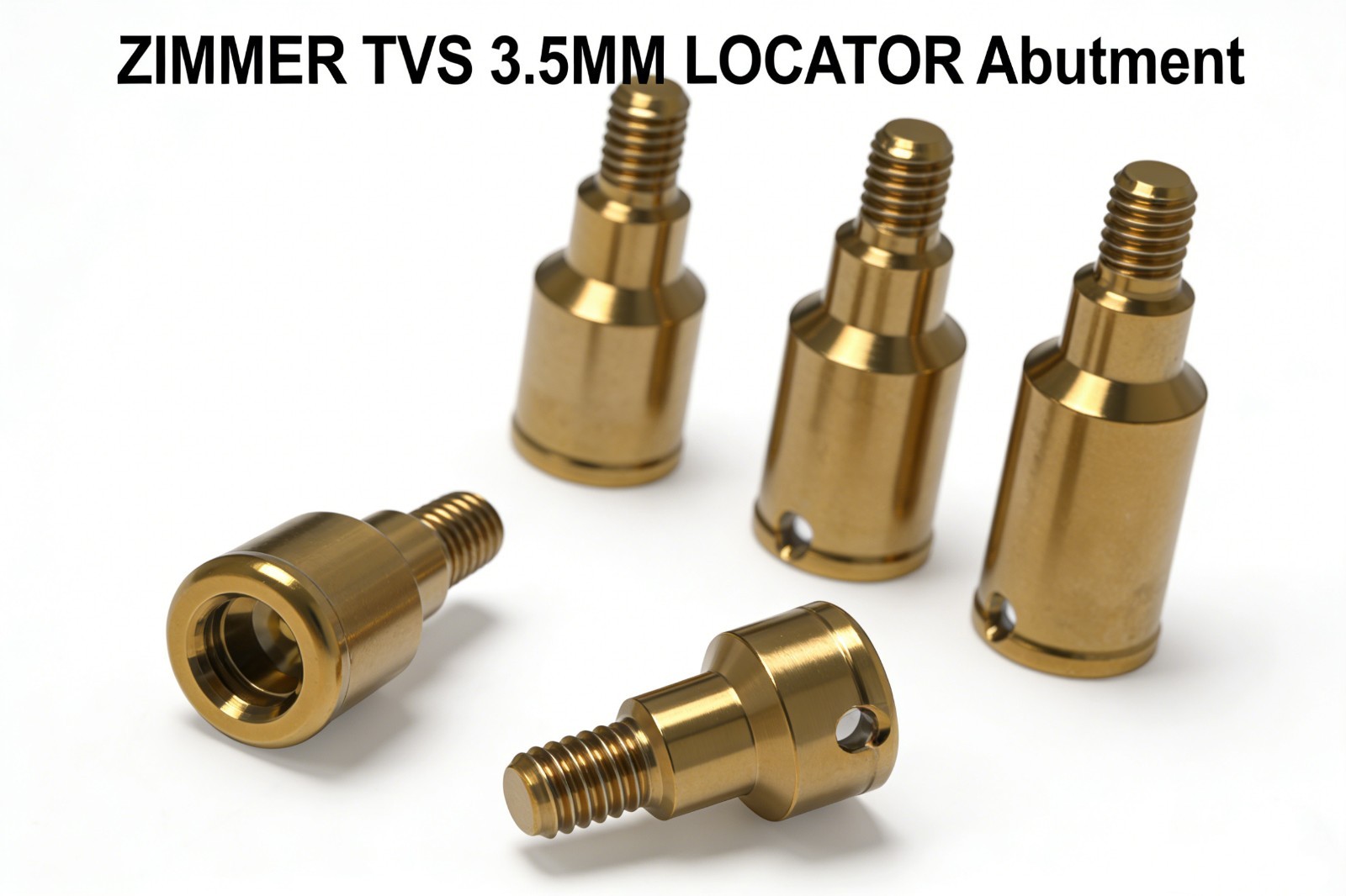 Dental Titanium Abutment for ZIMMER TSV 3.5 Compatible With Zest Locator system