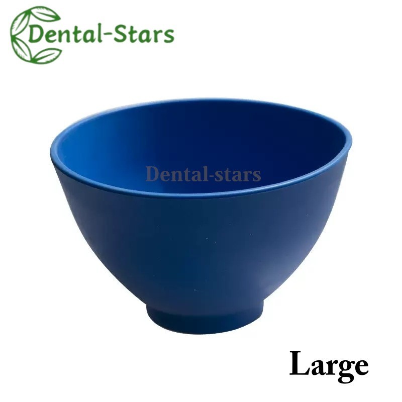 1Pc Dental Lab Flexible Silicone Rubber Impression Mixing Alginate Bowl L/M/S/XS