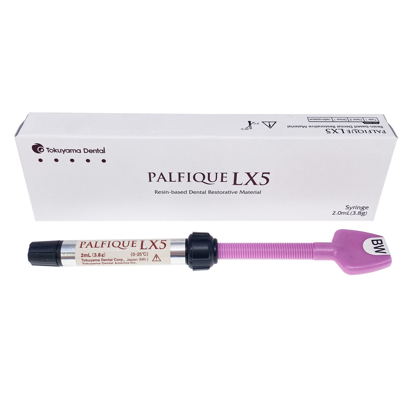 100% Palfique Tokuyama LX5-BW Resin Based Dental Restorative Composite 3.8gm.