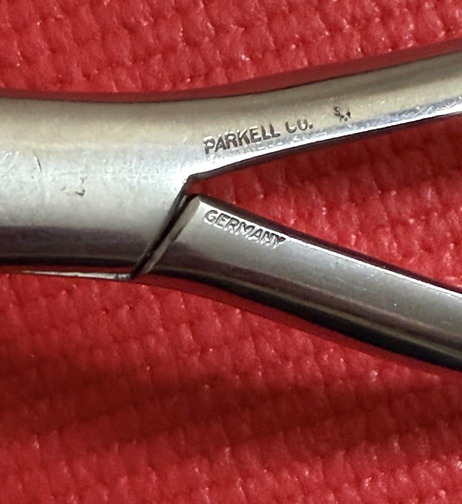 PARKELL CO. Dental EXTRACTION FORCEP NO. 3FS Stainless Steel Made In Germany
