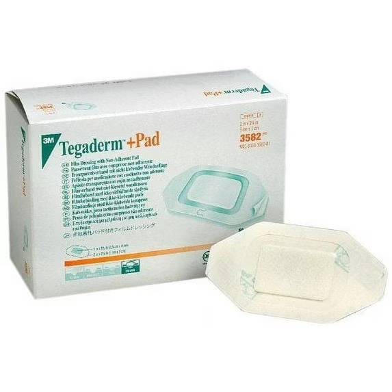 3M Solventum 3582 Tegaderm Dressings 2″ X 2.75″ Pad Size 1″ X 1.5″ 50/Bx