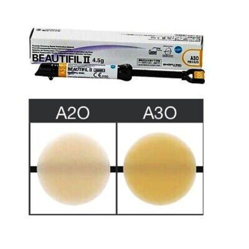 Shofu BEAUTIFIL 2 Restorative Composite Opaque Shade A2O or A3O (Any One)
