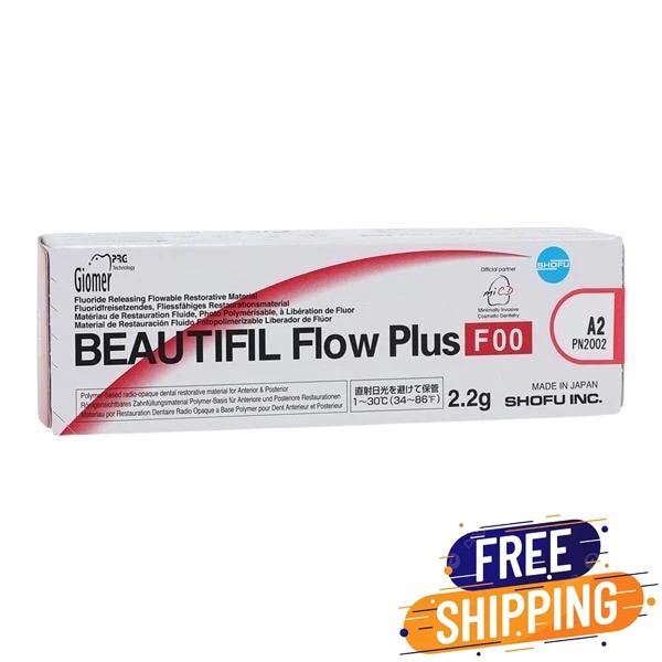 Shofu Beautifil Flow Plus F00 Zero Flow Syringe A2 (Free Ship)