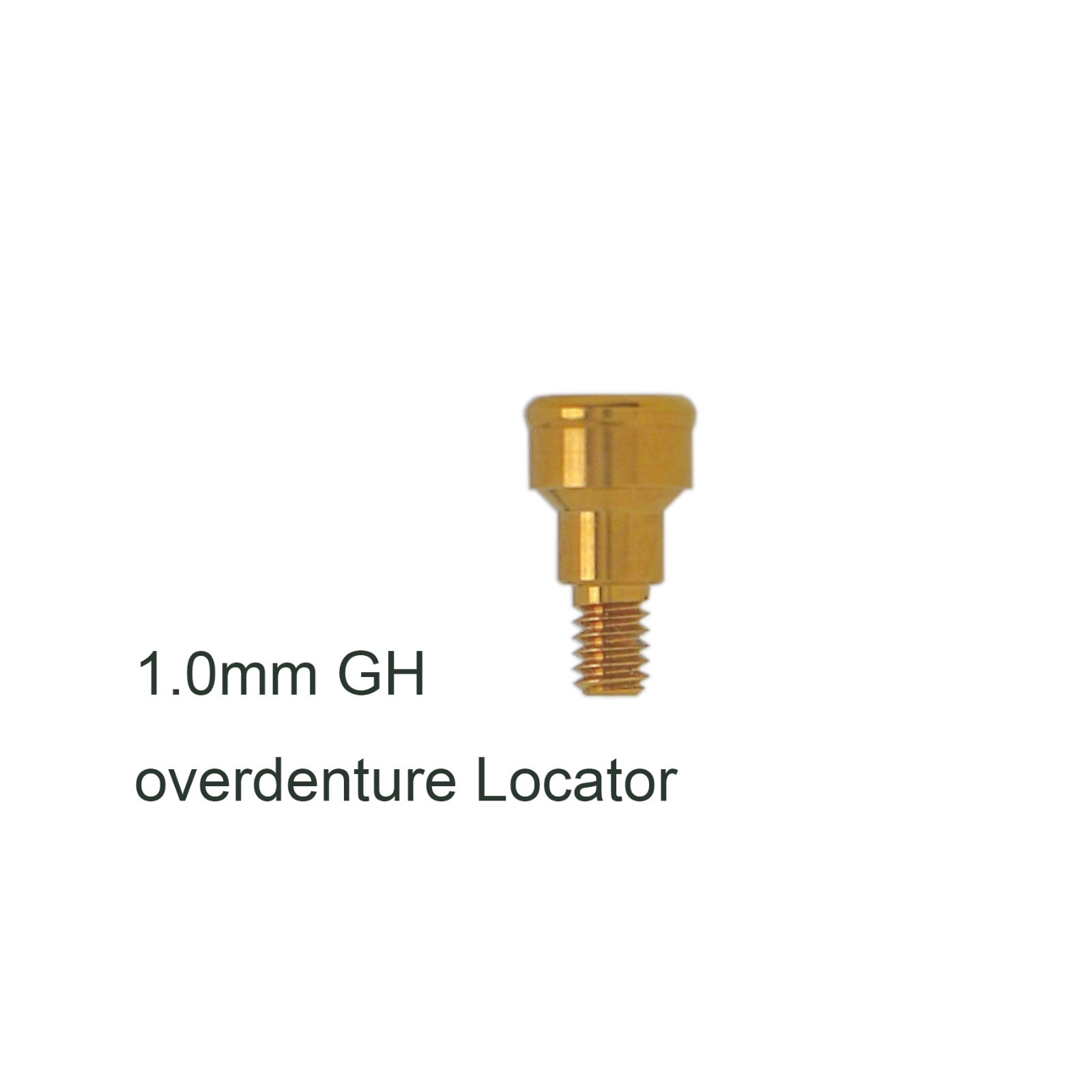 US Overdenture Locator Abutment Fits BioHorizons Tapered Conical Internal Hex