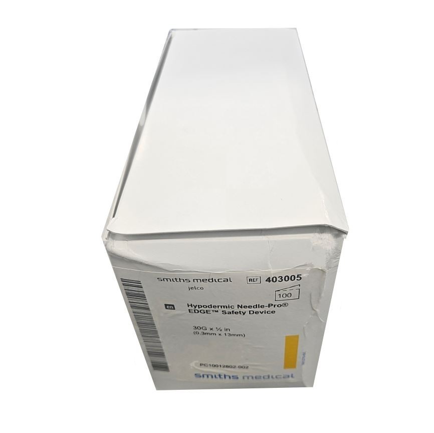 *100-Pieces* Smiths Medical Jelco EDGE Safety Device Sterile 403005