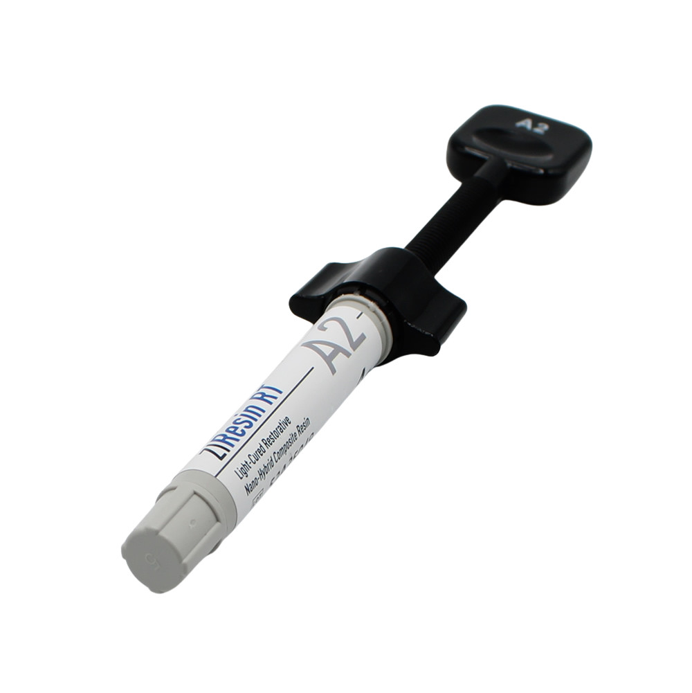 ZIResin RT A2 Nano-Hybrid Composite Resin System Dental Refill Syr 4g.