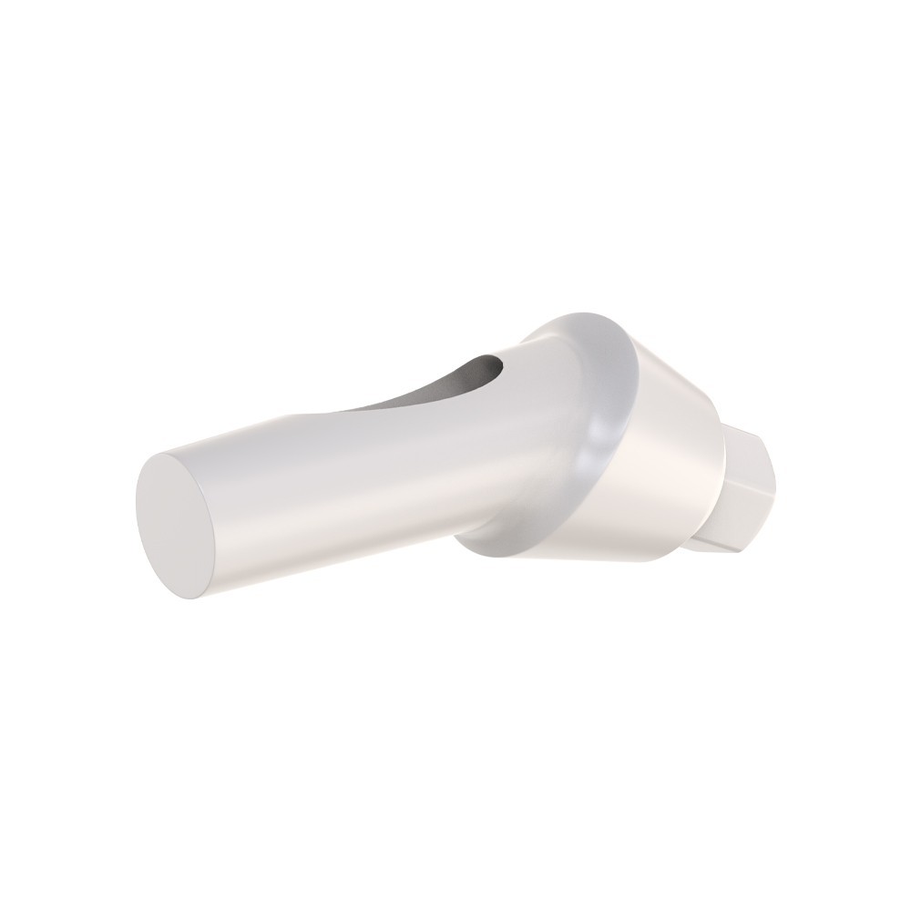 5pcs Angulated Abutments Anatomic Peek With Screws 25° Internal Hex