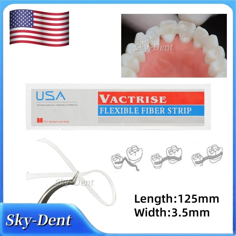 1pcs Dental Glass Fiber Splint Ribbond Ribbon Type Composite Resin Bonding Strip