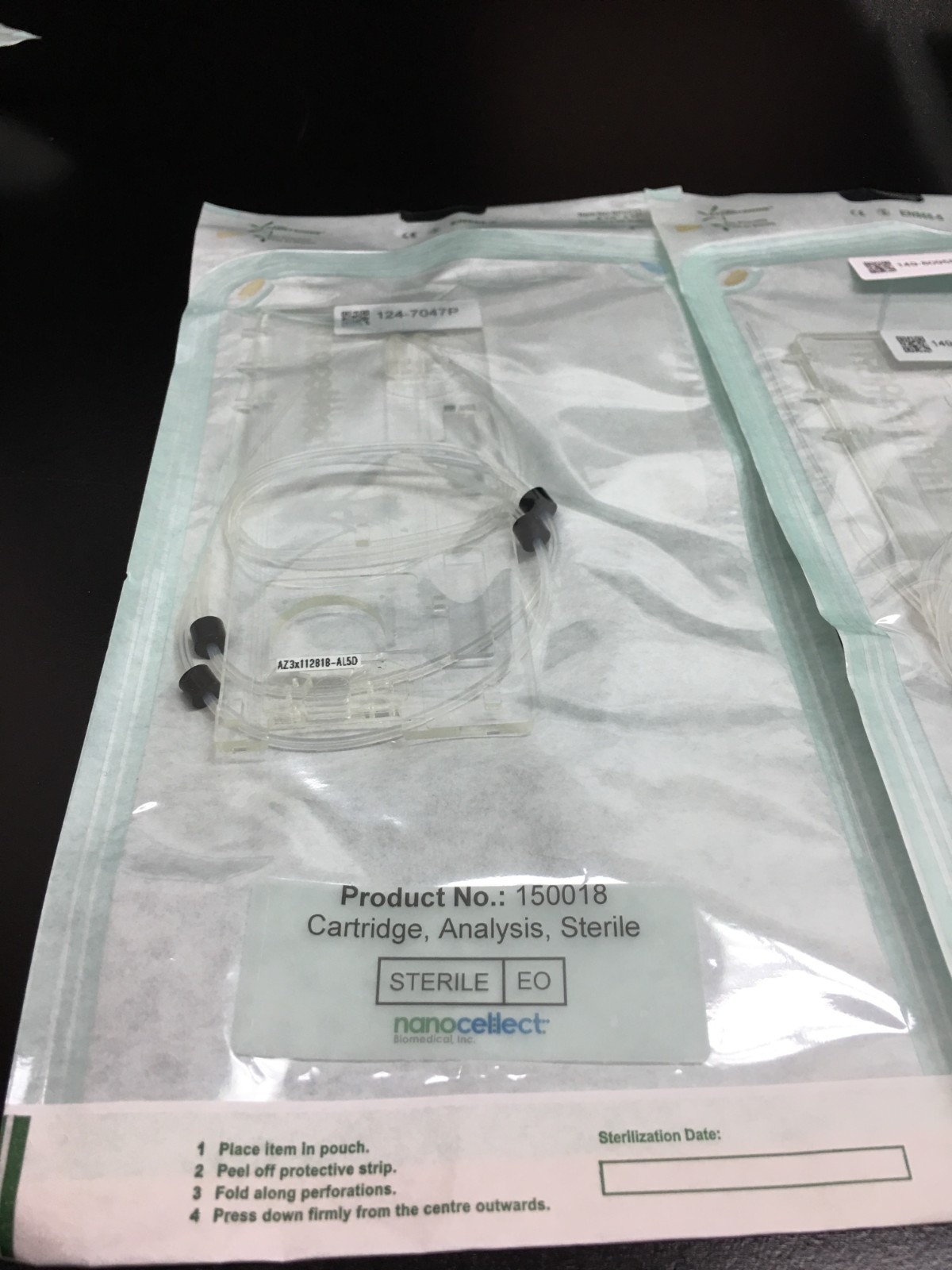 Nanocellect PN 150018 Cartridge Analysis Sterile Kit 5 PCS