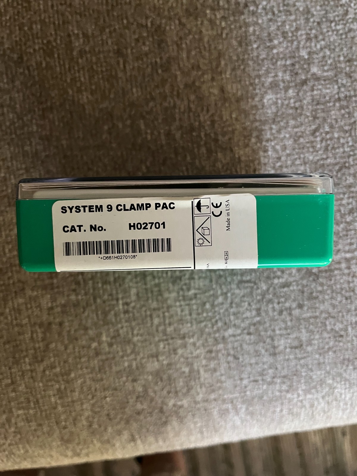 COLTENE H02701 Hygenic System – 9 Clamp Pak, Winged Metal with Gloss Finish