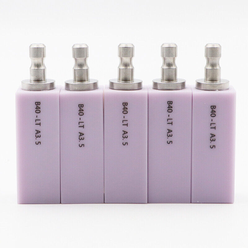 B40 Dental Sirona Cerec Glass Ceramic Lithium Dislicate Blocks for Emax CAD CAM