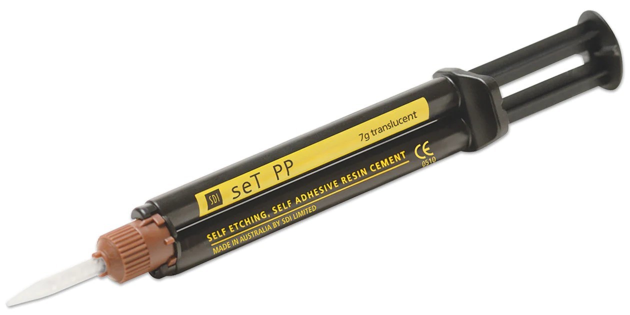 SDi SeT PP Self Etching Self Adhesive Fast & Easy Resin Cement 7gm (Free Ship)