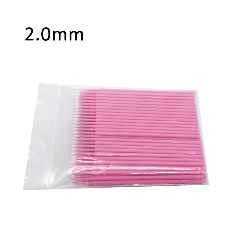 100Pcs/Bottle Dental Disposable Micro Brushes Applicators Micro Brush Dentistry