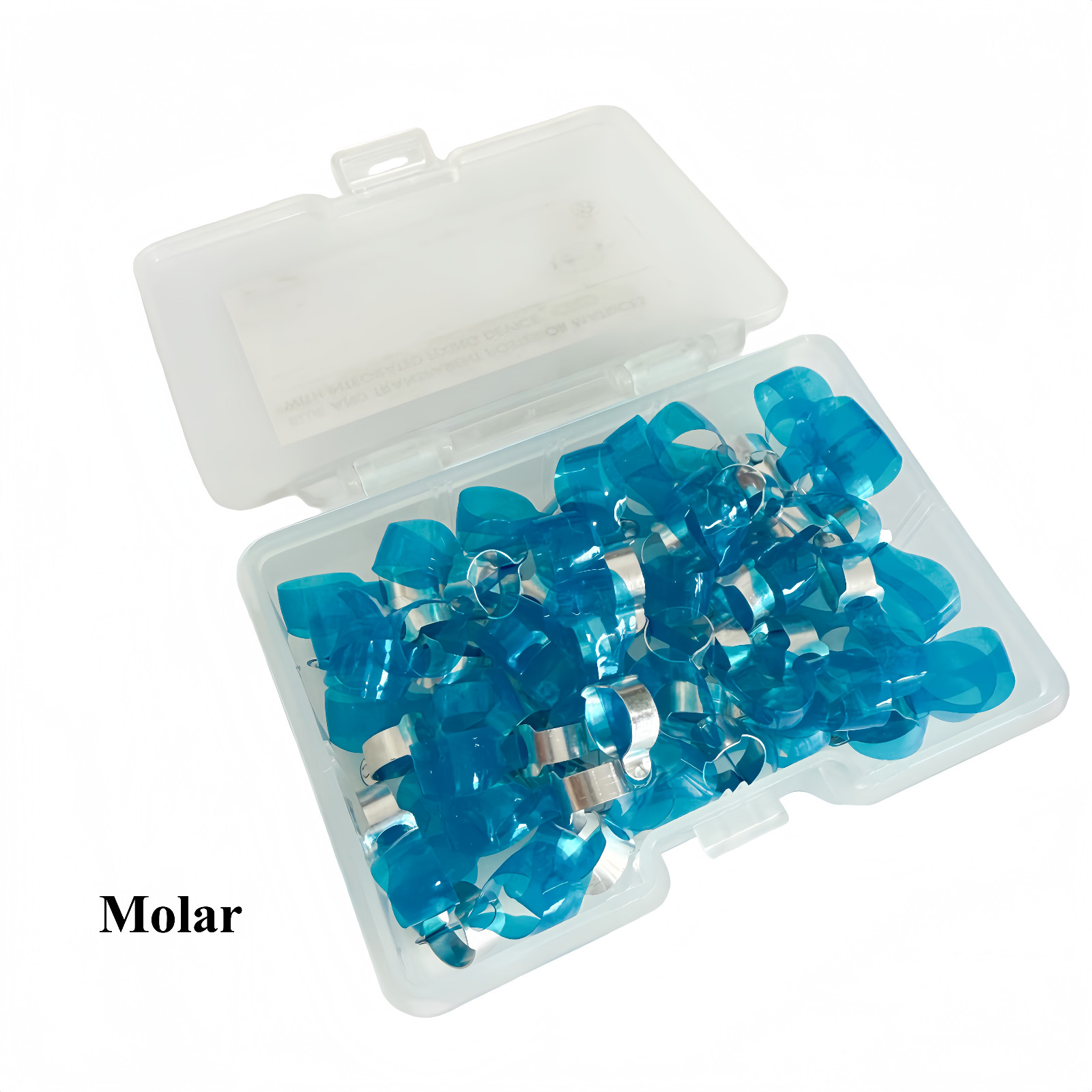 Dental Blue Posterior Matrices Matrix Bands Ring Molar Premolar Matrice Strips