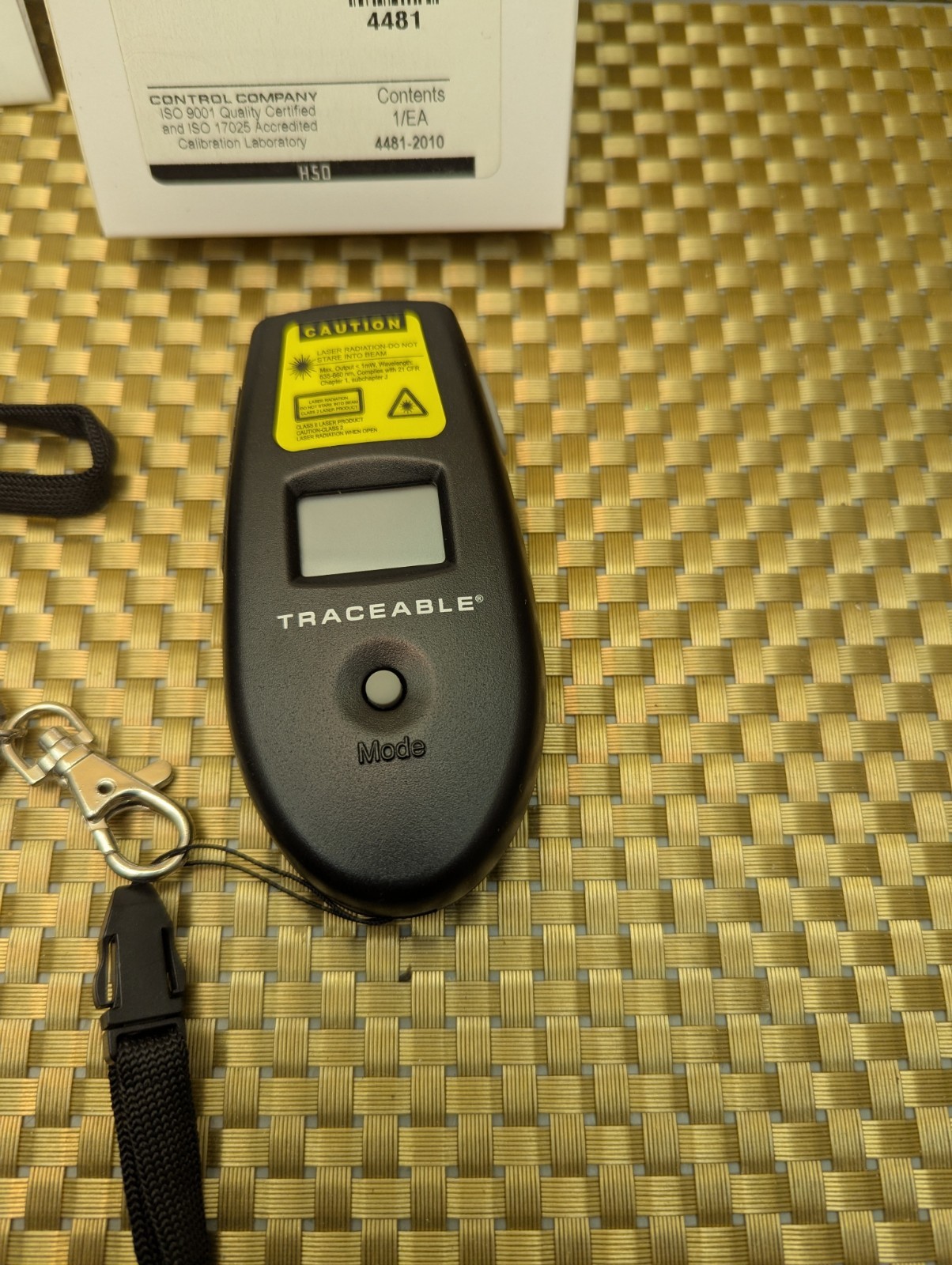 Traceable 4481 Infrared Thermometer with Wristband