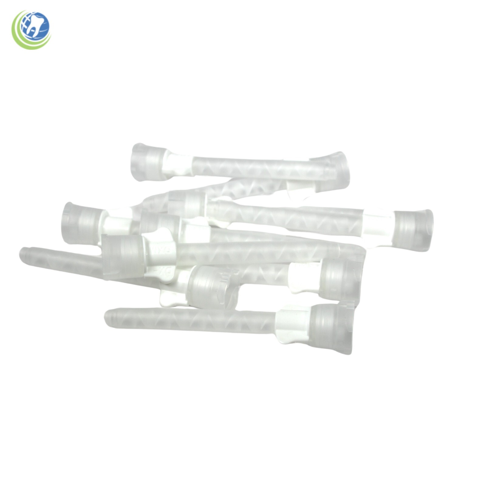 Dental White HP Mixing Tips with Wings 6.5mm x 48 Heavy Body DX-MIXER 1:1
