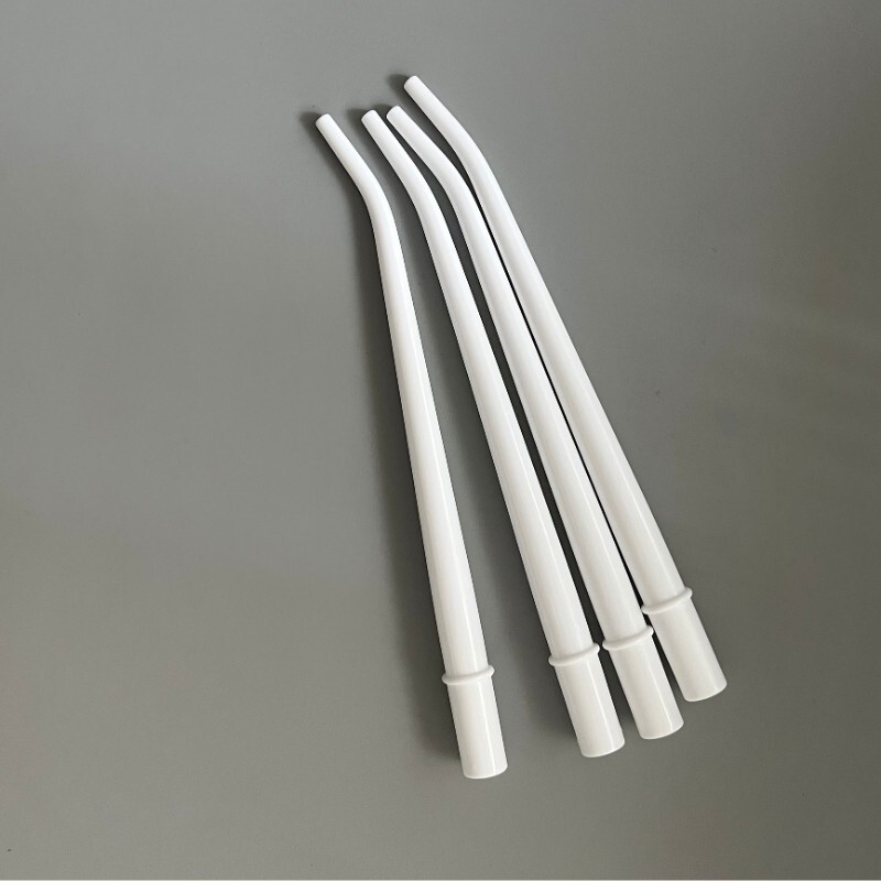 25Pcs (1 Bag) Surgical Aspirator Tips White Medium 1/8″ Dental Suction Saliva