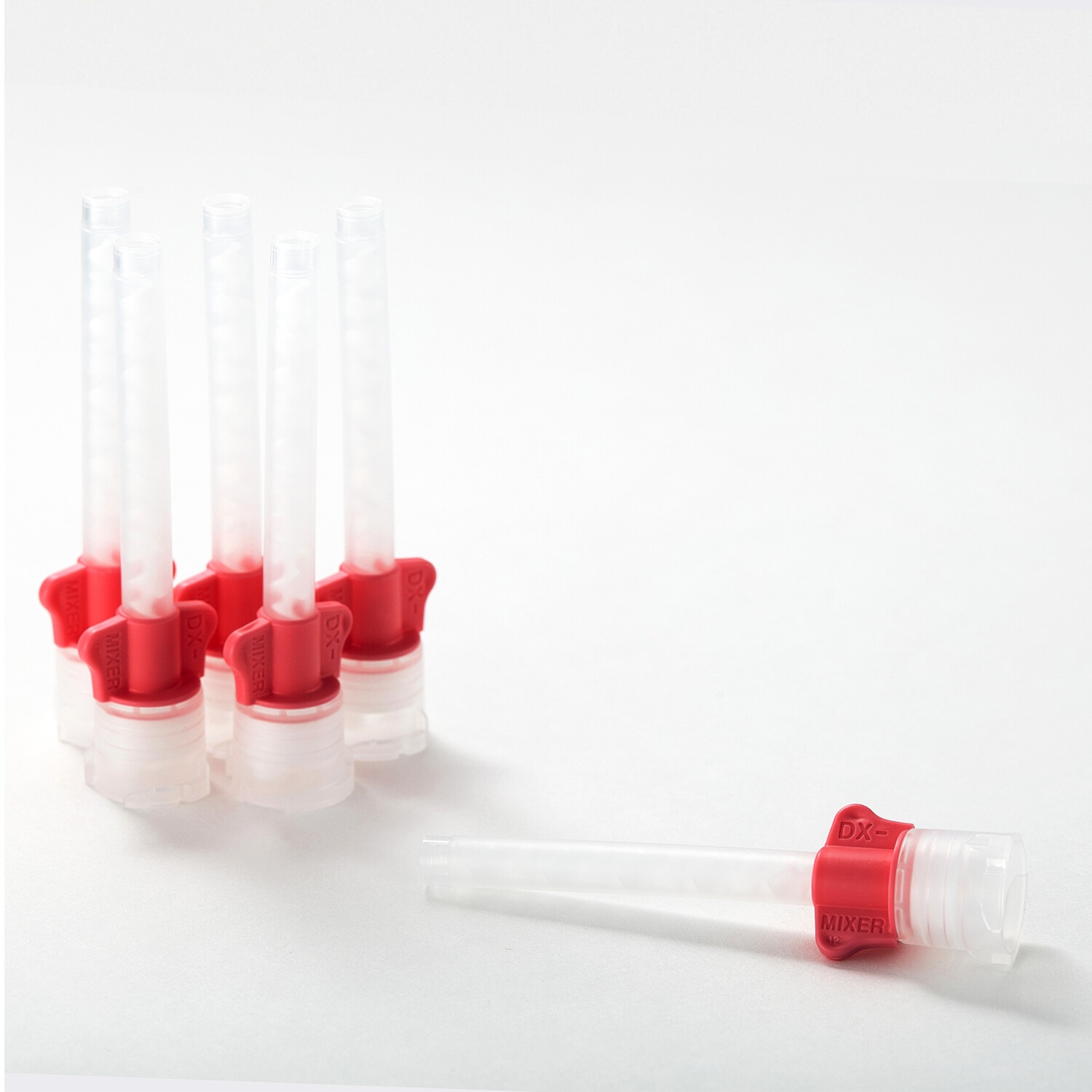 48Pcs DX-Mixer Dental Impression Material Mixing Tips 6.5/5.4/4.2mm Korea Made