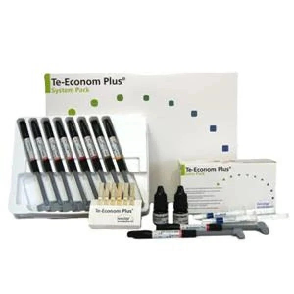 Ivoclar Vivadent TE-Econom Plus System Pack Kit 8x4g Syringes + Etch + Bond FS