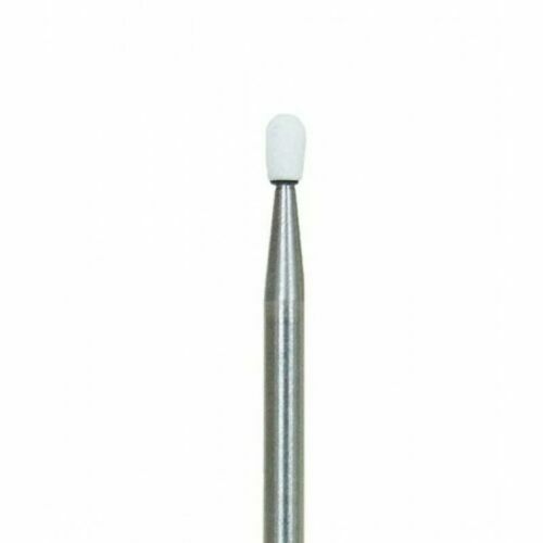 Shofu Abbrasives-12 pc.Dura-White AluminumOxide Stones:Shank FG/Shape RD2 VALUE