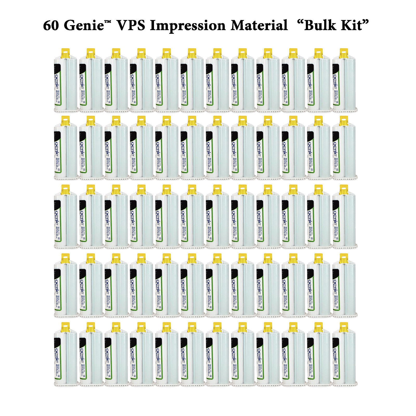 Genie VPS Light Body Standard Set Berry Flavor Bulk Kit 60x50ml Cartridges 77725