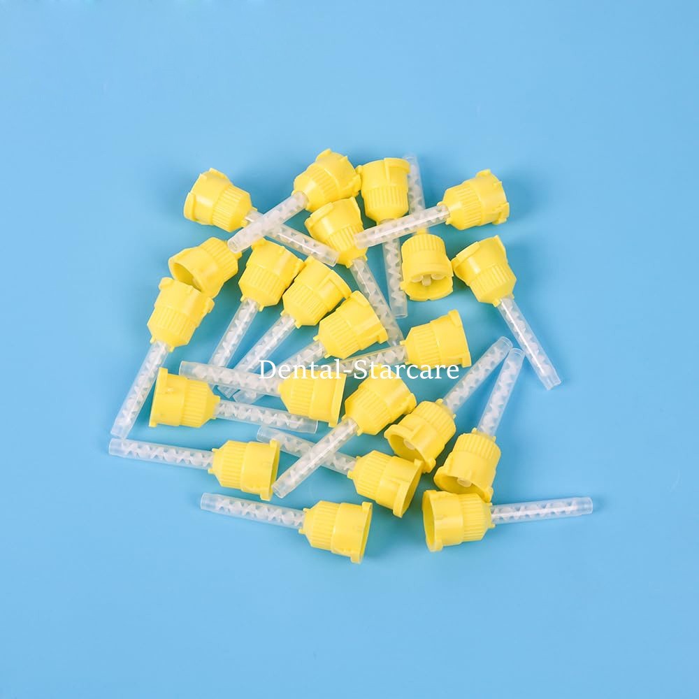 Dental Mixing Tips For Light Body Impression Material 1:1 Long/Short 7cm/5cm USA