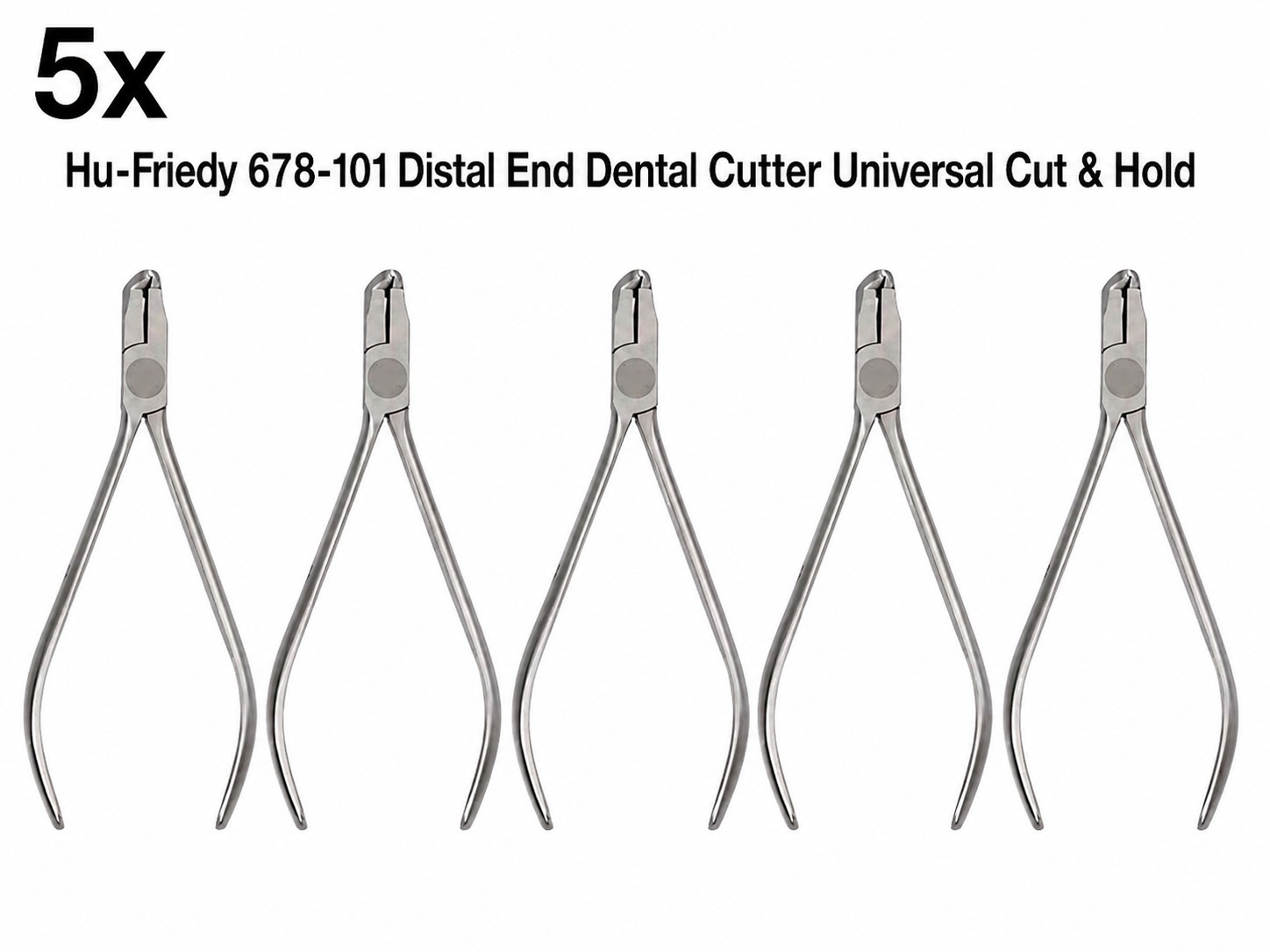 5x Hu-Friedy 678-101 Distal End Dental Cutter Universal Cut & Hold