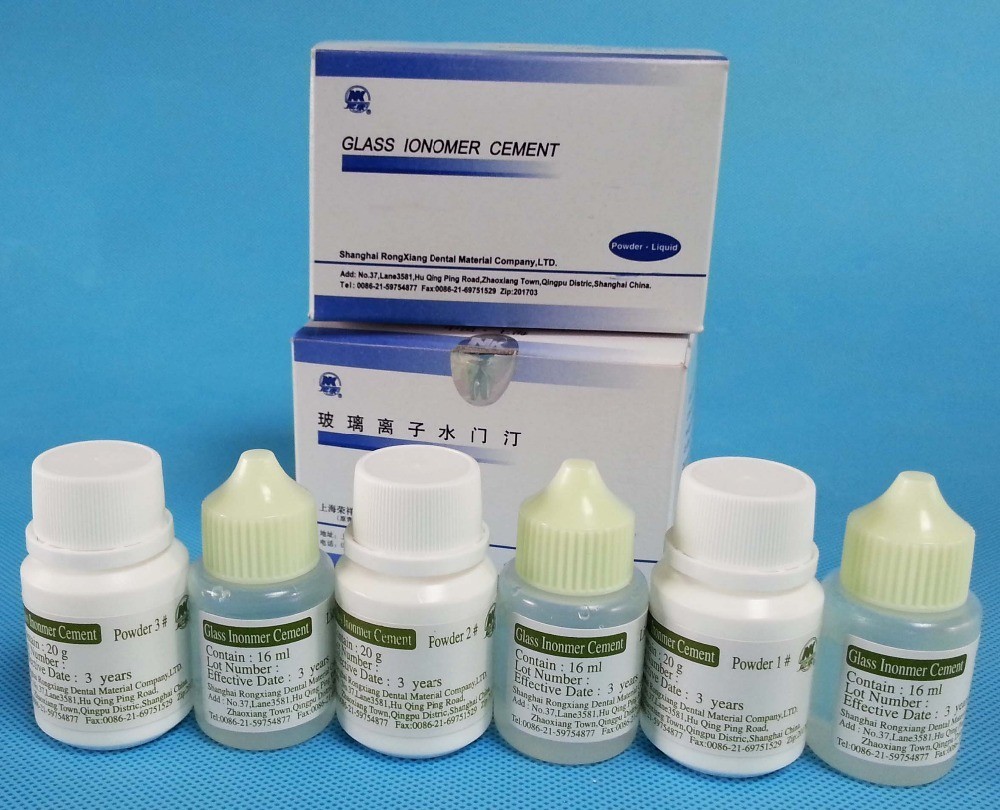 Permanent Glass Ionomer Cement Restorative Dental Cavity Filling (Free Ship)