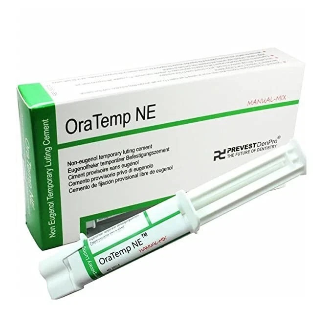 Dental OraTemp NE Manual-Mix Non Eugenol Temporary Cement 15gm