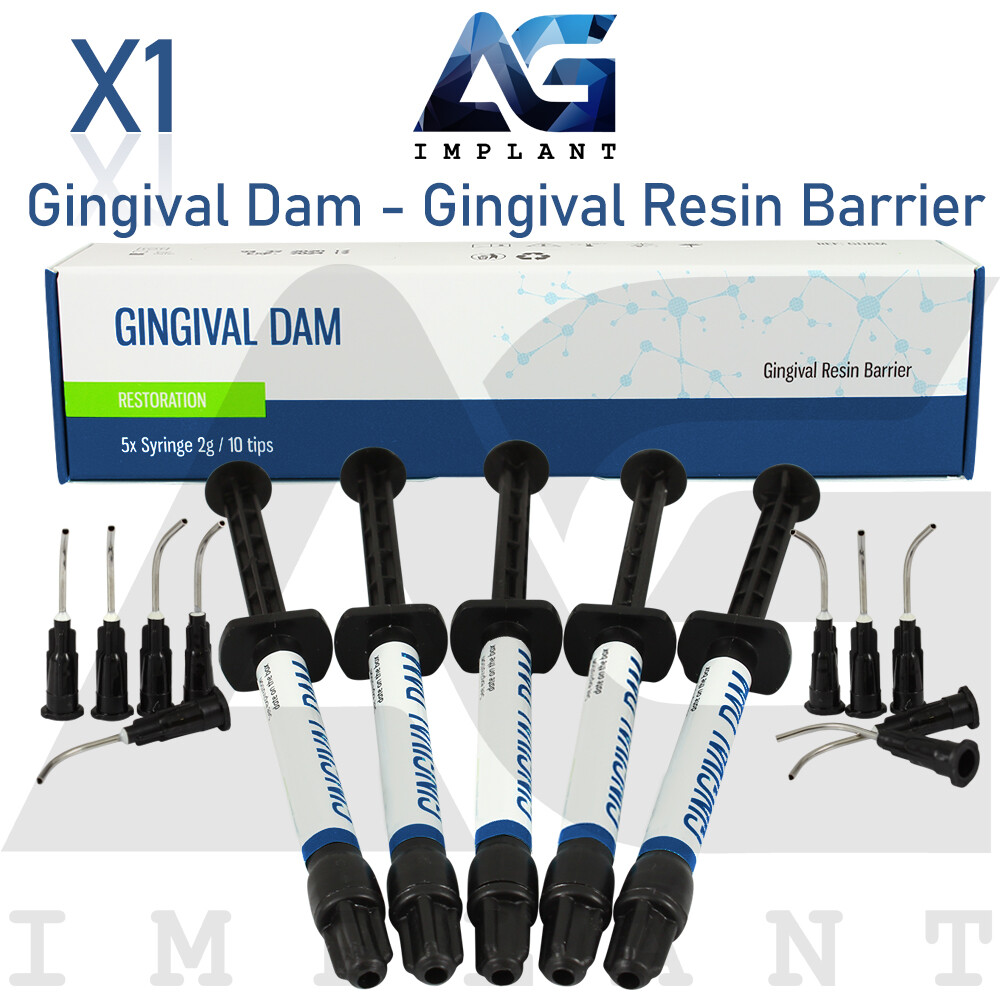 Gingival Dam Resin Barrier Dental Light Cure Gums Protection Teeth Whitening