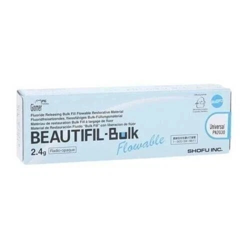 Shofu Dental Beautifil Bulk Flowable Composite 2.4 Gm Universal Free Ii Shipping