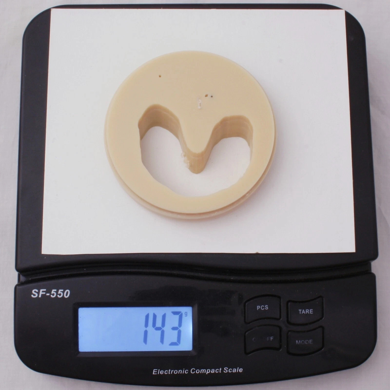 Used Zirlux Temp PMMA – 98×18 mm – Shade B1 – 900-7905 – Use By 2026-03