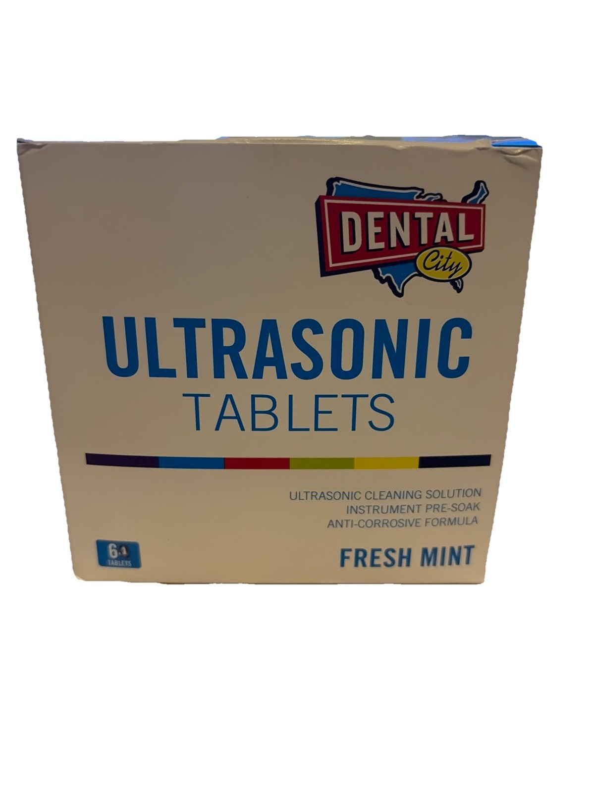 Ultrasonic Enzyme Cleaning Tablets Solutions Dental City 60 pcs/box Fresh Mint