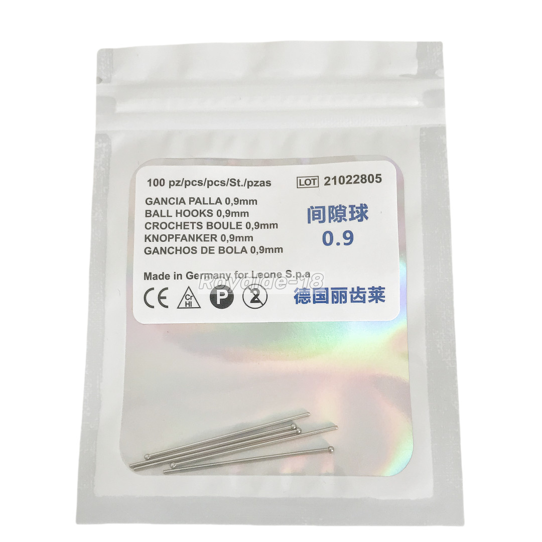Dental Ortho Ball Retainer Clasps Tooth Hold Position Appliance Dentaurum