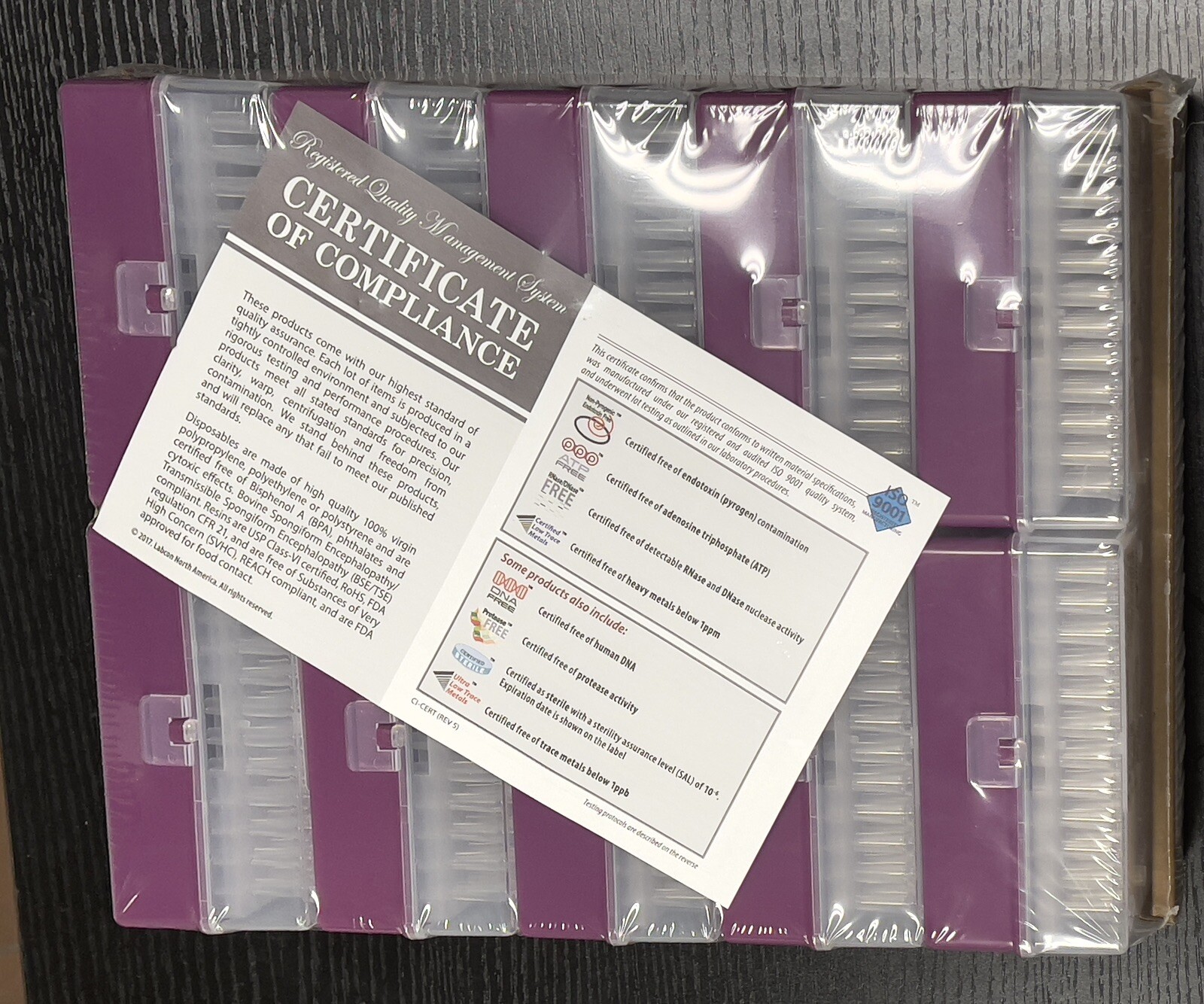 VWR 37001-528 1-200µL Flextop and Ultrafine Point Pipet Tips Tray of 960