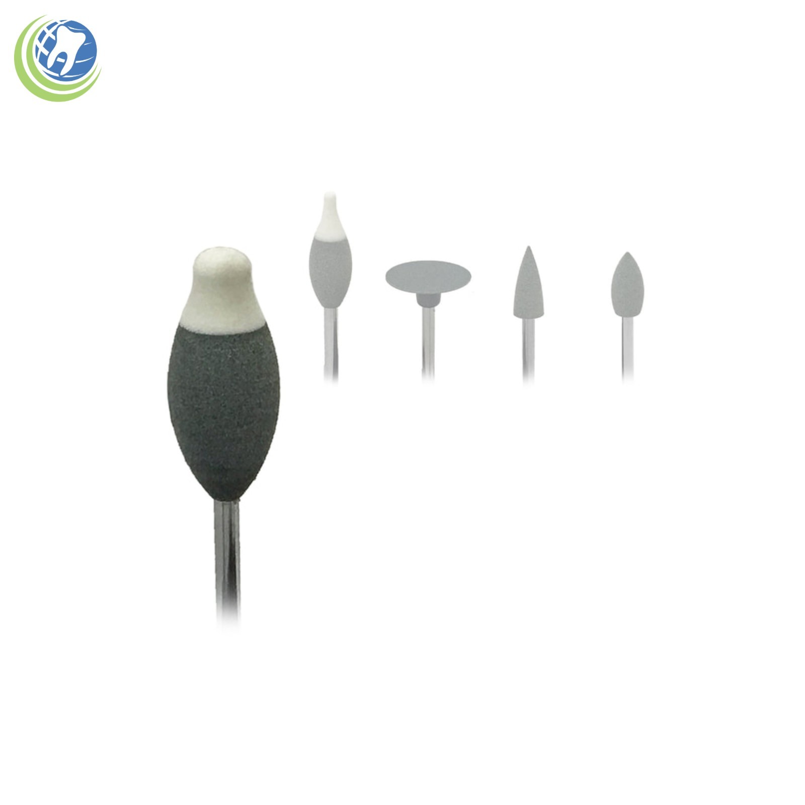 Zirconia Contouring Kit Ideal for pre-sintered Zirconia Dental Z-Kit 5 Pieces
