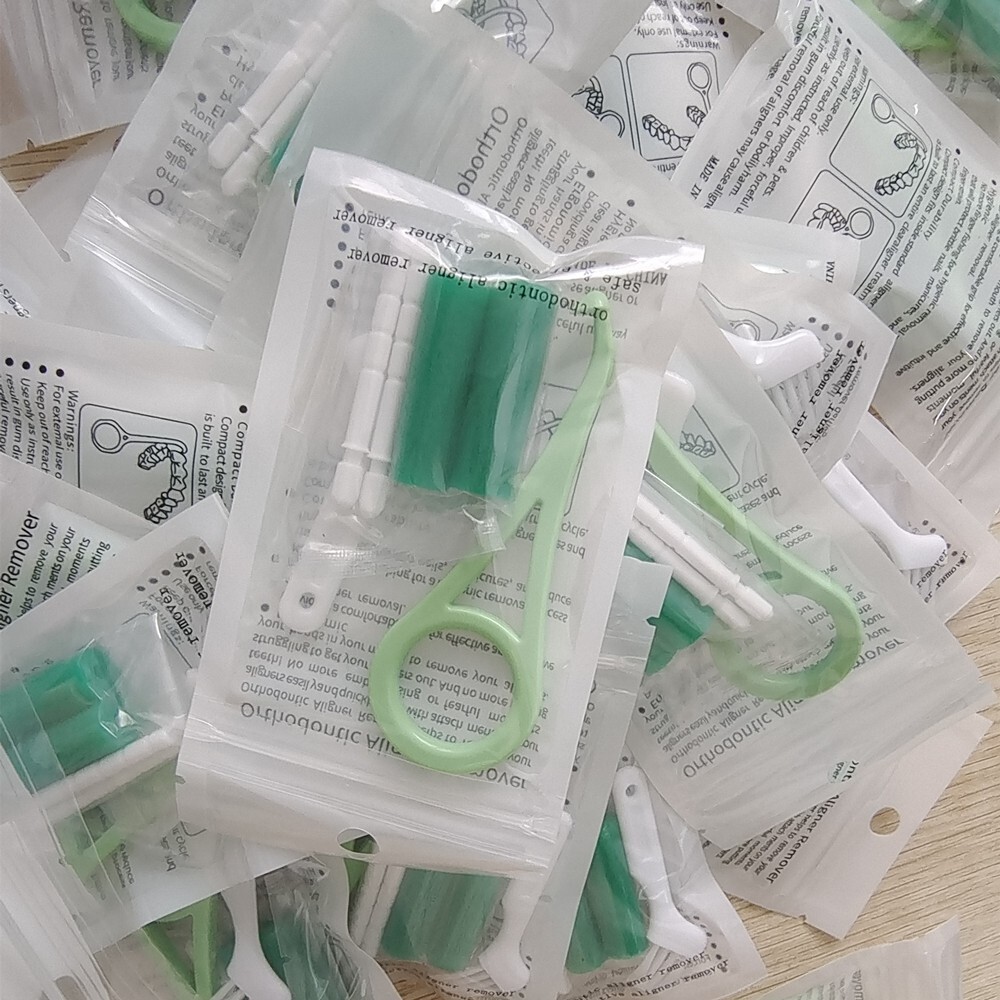20Packs Dental Aligner Chewies Clear Tray Retainer Seater Retriever Take Off