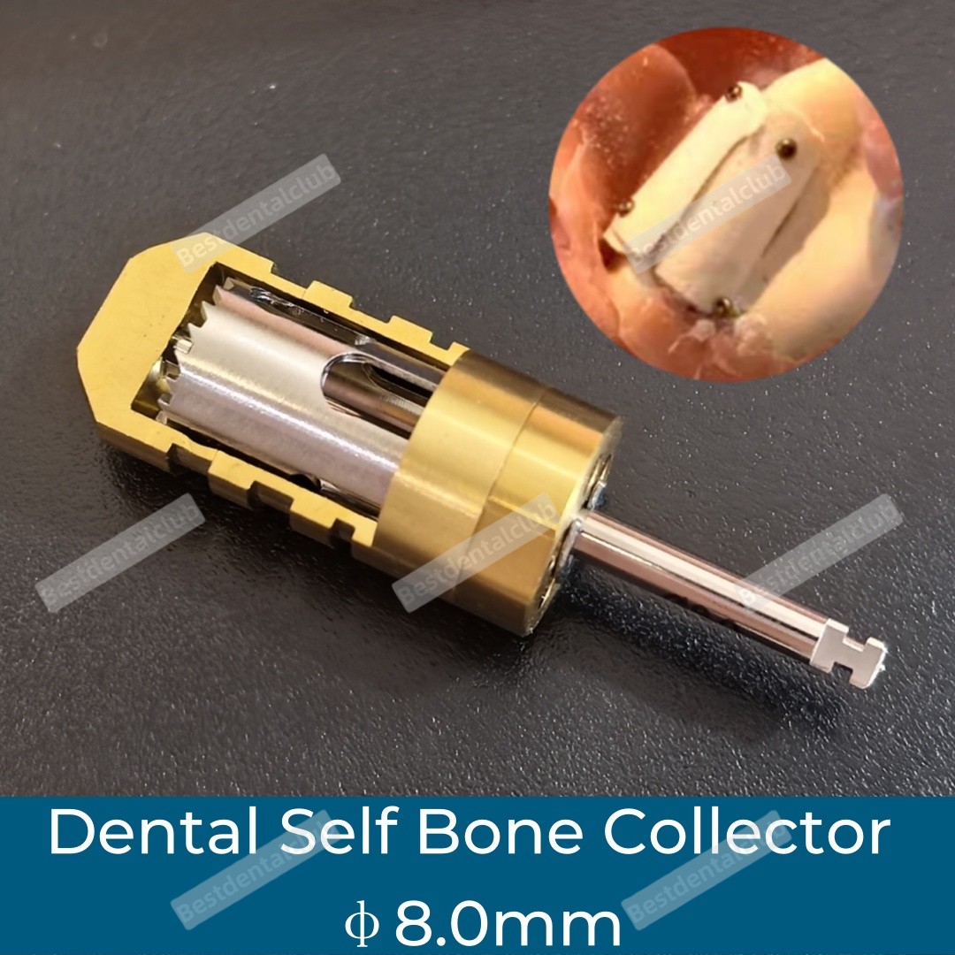 Dental Drill Harvest Half Moon Collector Trephine Graft Drilling 8.0mm SLT
