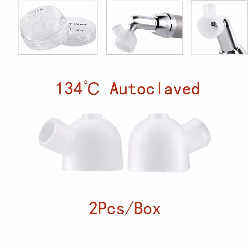 2 Pcs/Box Dental Tiny Cover Micro Sand Trap Aluminum Oxide Air Sandblaster 134℃