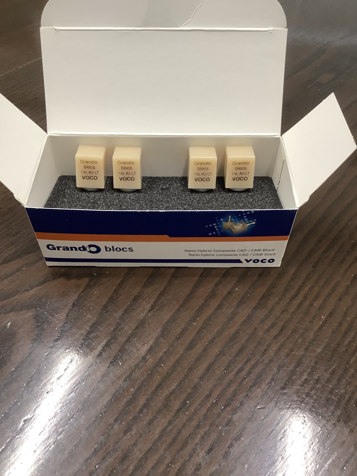Voco 6020 Grandio CAD / CAM Blocs A3 #14 Low Translucency 4/Pk