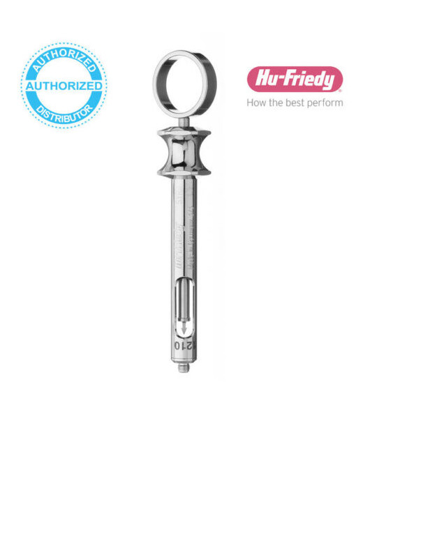 Hu-Friedy CW Style Dental Anesthetic Aspirating 1.8mL Syringe SYRCW