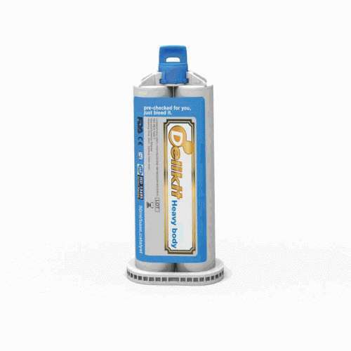 Delikit Heavy Body, Regular Set 4 – 50 mL Cartridges VPS Impression Material