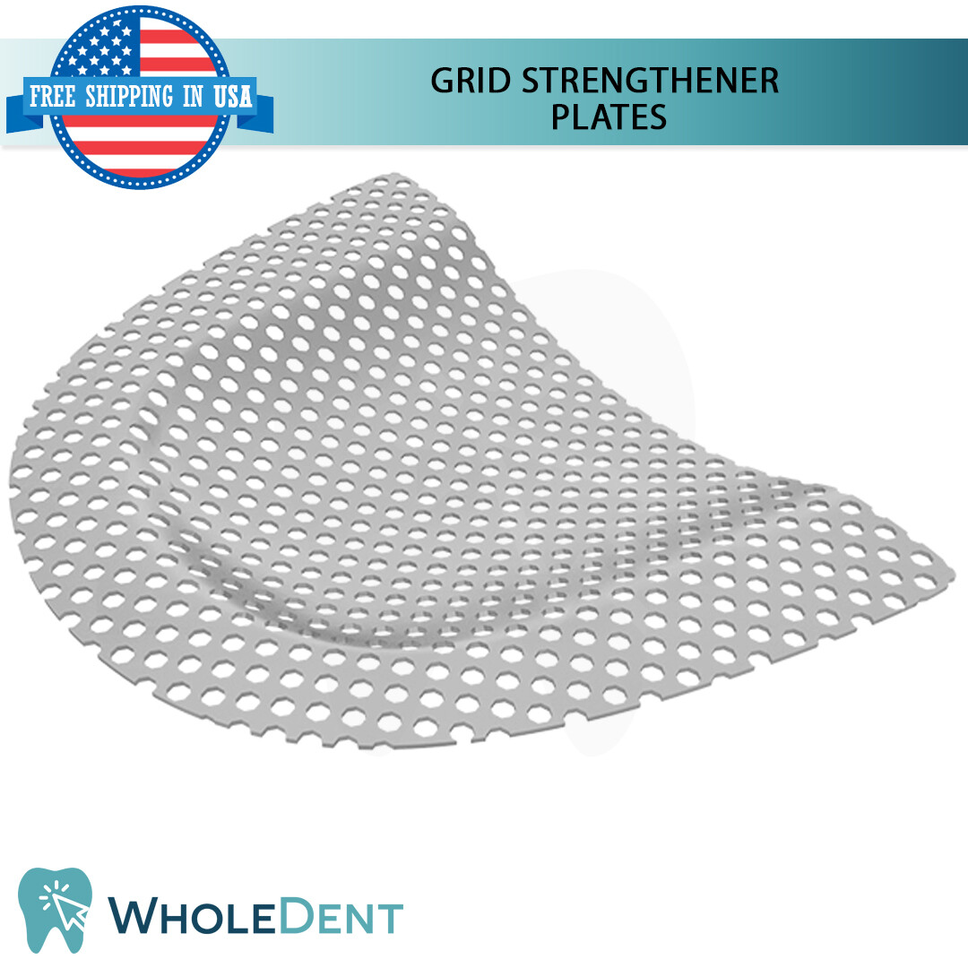 Dental Lab Laboratory Grid Strengthener Plates Dentaurum Stainless Steel 10pcs