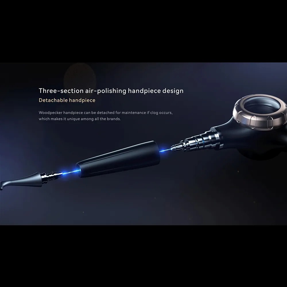 Woodpecker Dental Air Polisher AP-H L with AP-1 Plus Supragingival Handpiece