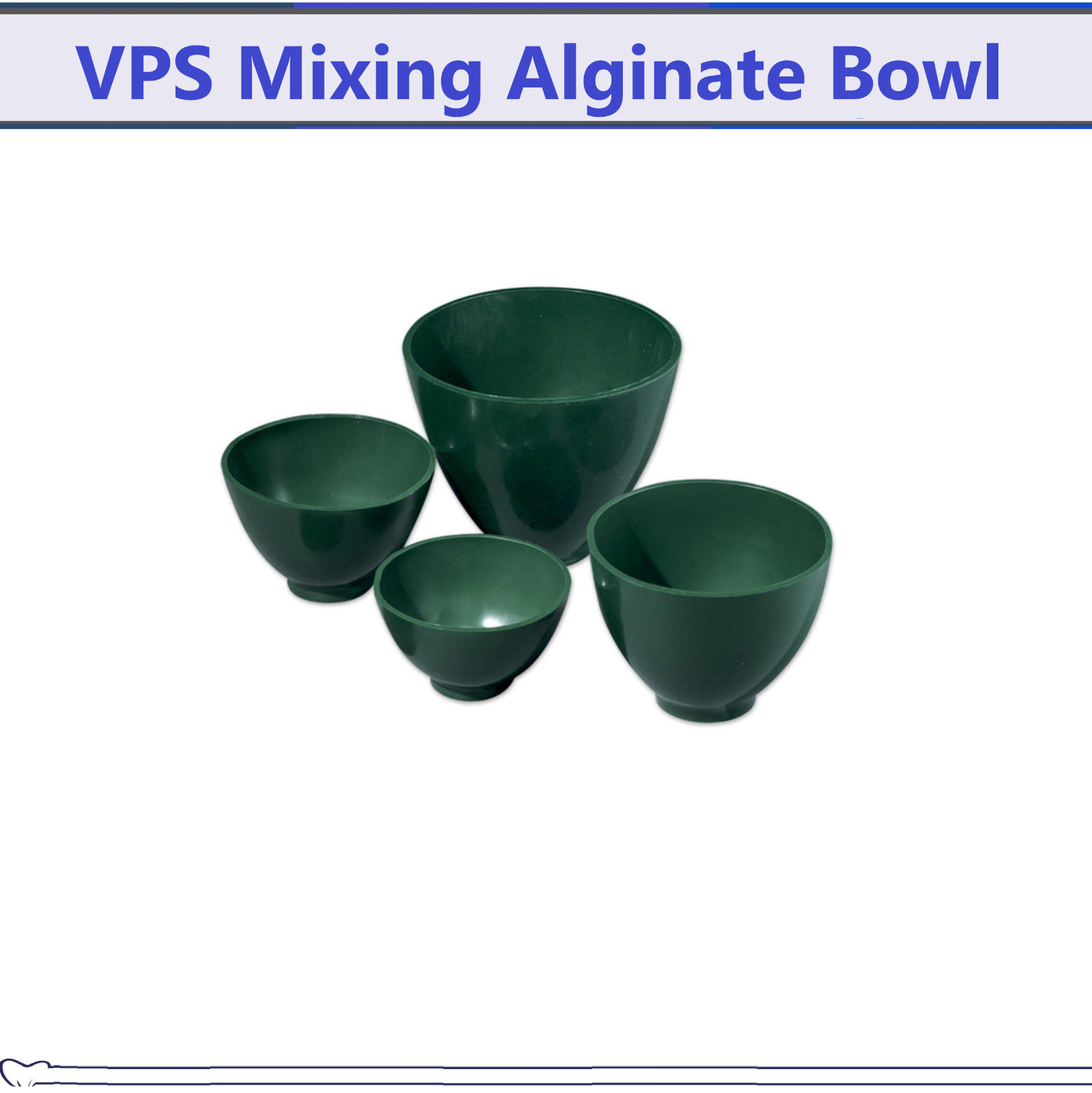 Dental Impression Material Mixing Bowls Flexible Mixing Bowl 300 cc or 600cc
