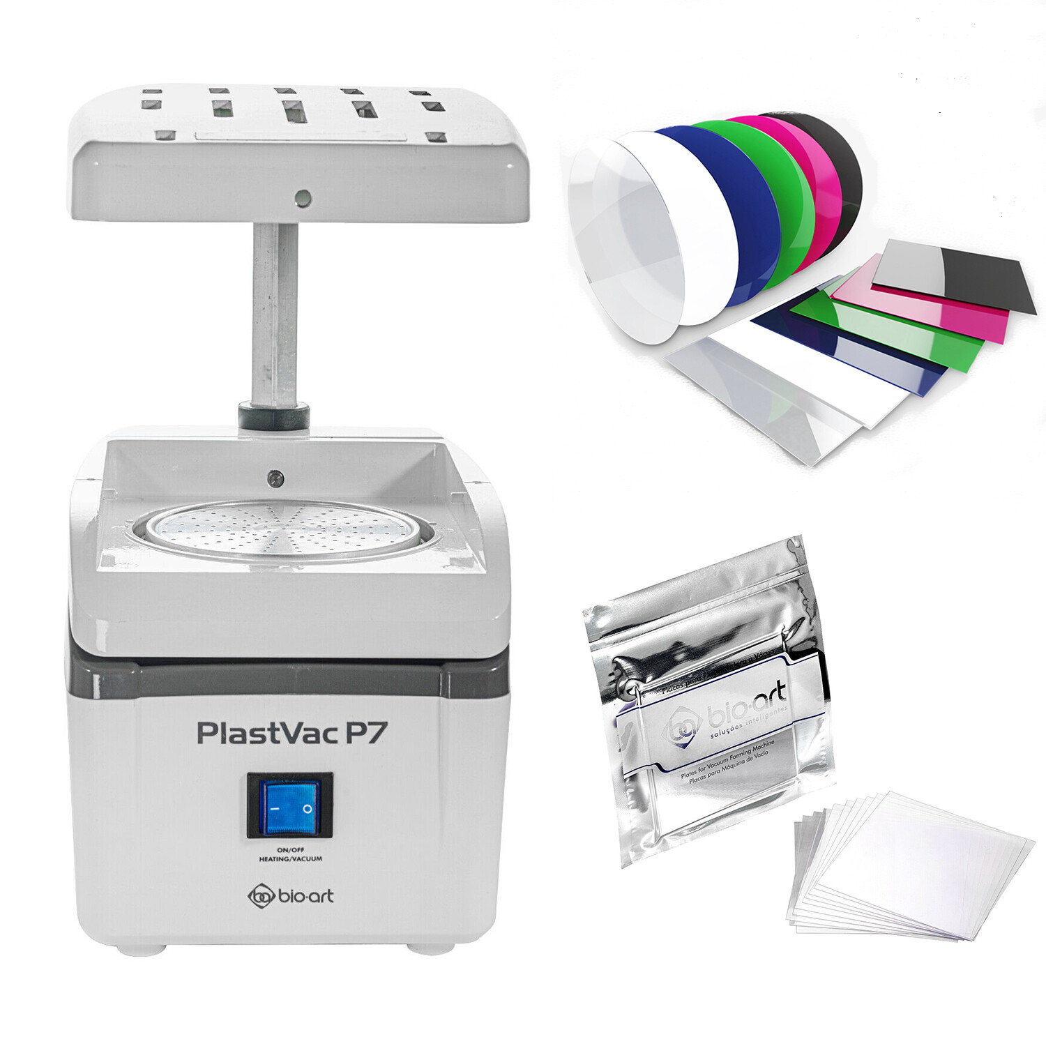 BIOART Dental Vacuum Forming Machine Thermoforming Material Hard Soft Plate